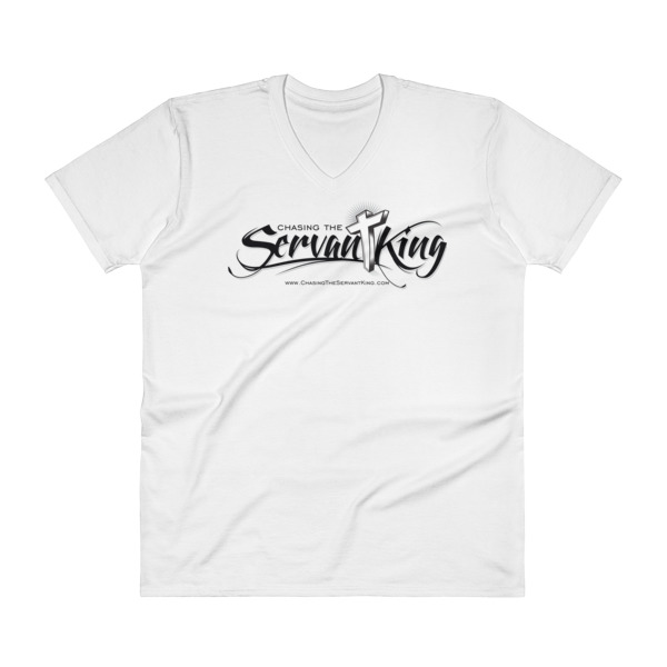 Signature Chasing The Servant King Logo® V-Neck T-Shirt