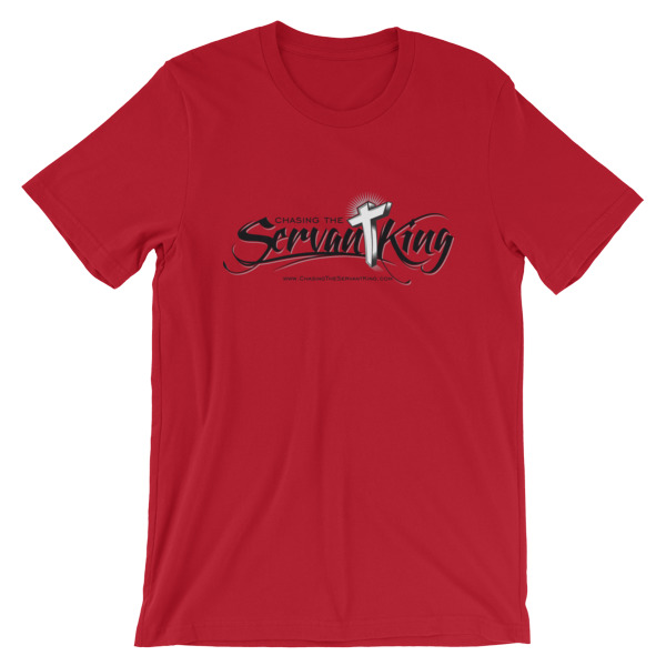 Signature Chasing The Servant King Logo® Short-Sleeve Unisex T-Shirt