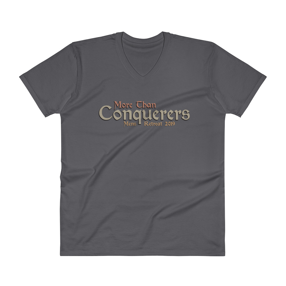 More Than Conquerers - 2019 Mens Retreat Shirt