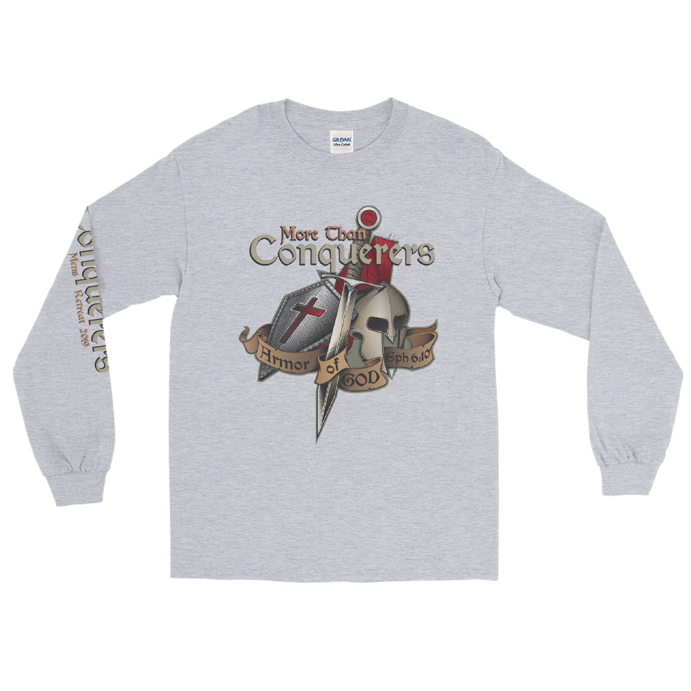 More Than Conquerers Long Sleeve Shirt
