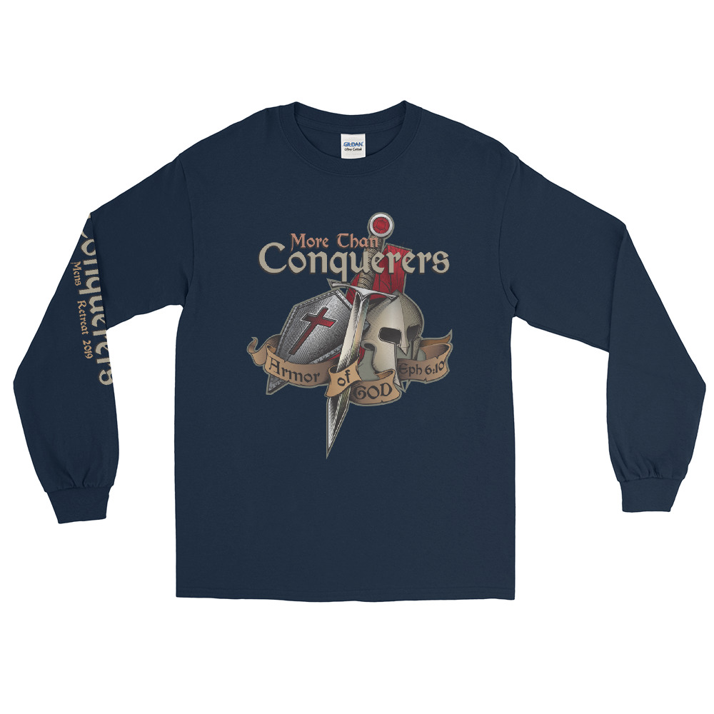 More Than Conquerers Long Sleeve Shirt