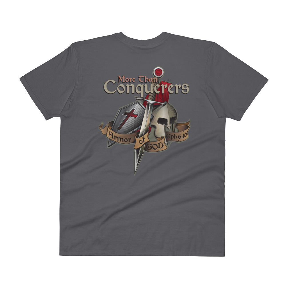 More Than Conquerers - 2019 Mens Retreat Shirt