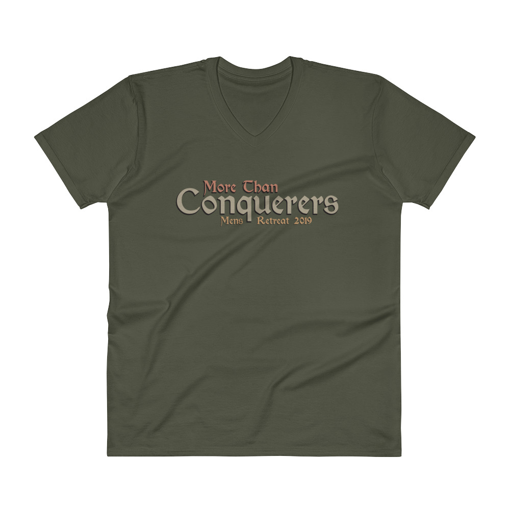 More Than Conquerers - 2019 Mens Retreat Shirt