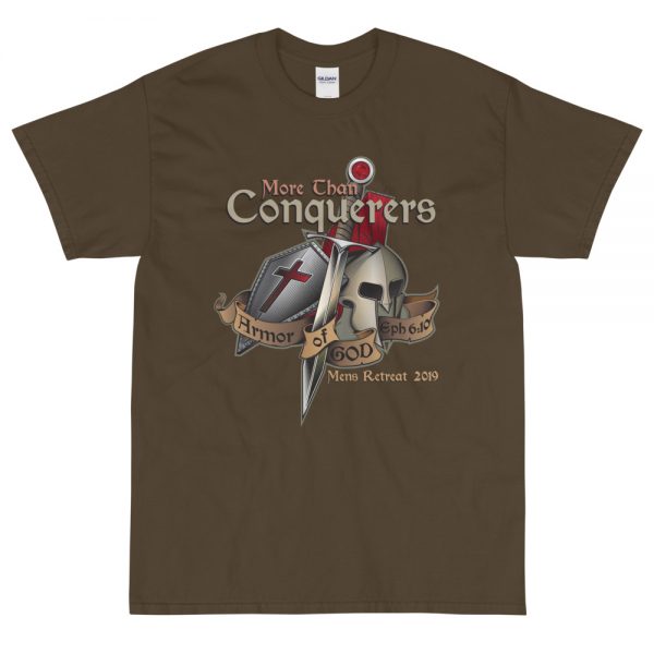 More Than Conquerers - 2019 Mens Retreat T-Shirt