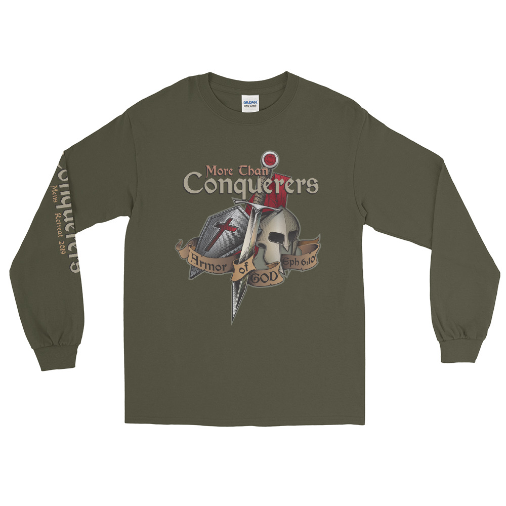 More Than Conquerers Long Sleeve Shirt
